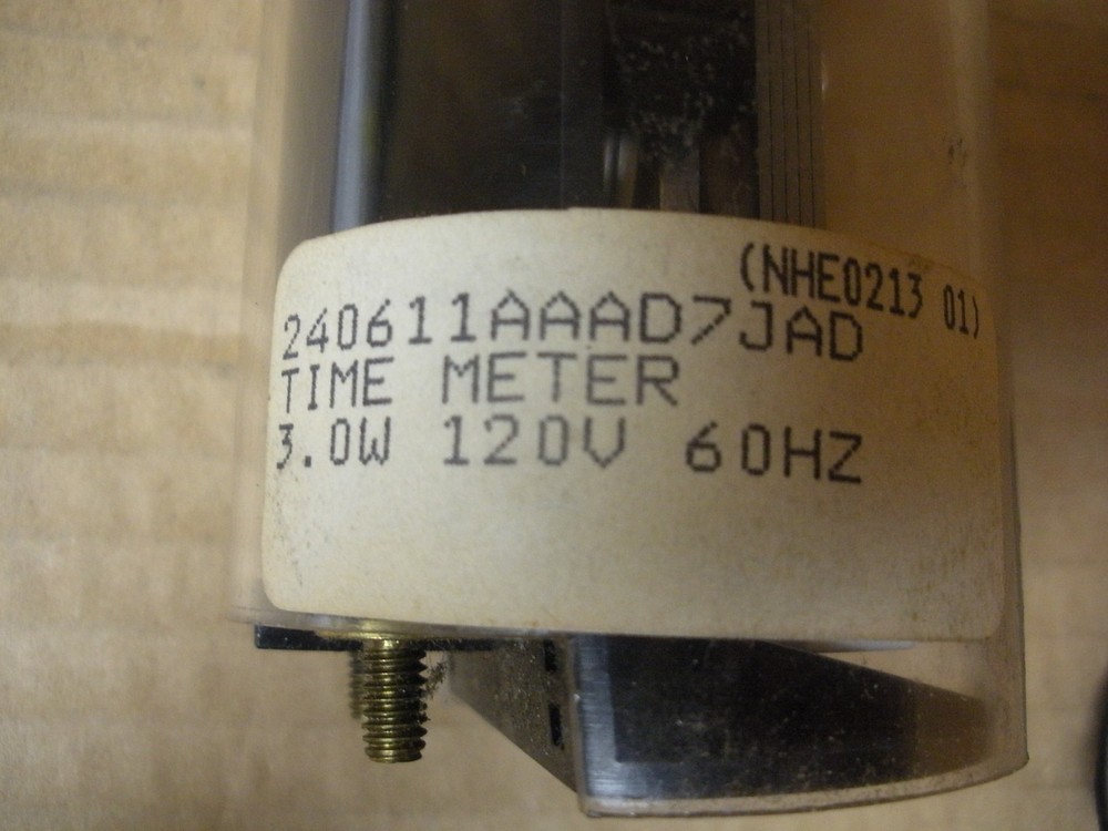 Ge Time Totalizing Meter 240611AAAD7JAD