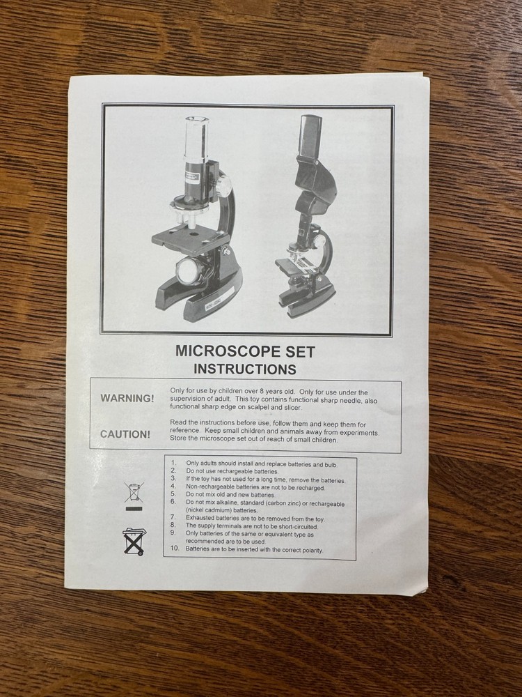 Micro Science Value Pack Microscope And Telescope With Safe Accessories 35 pcs