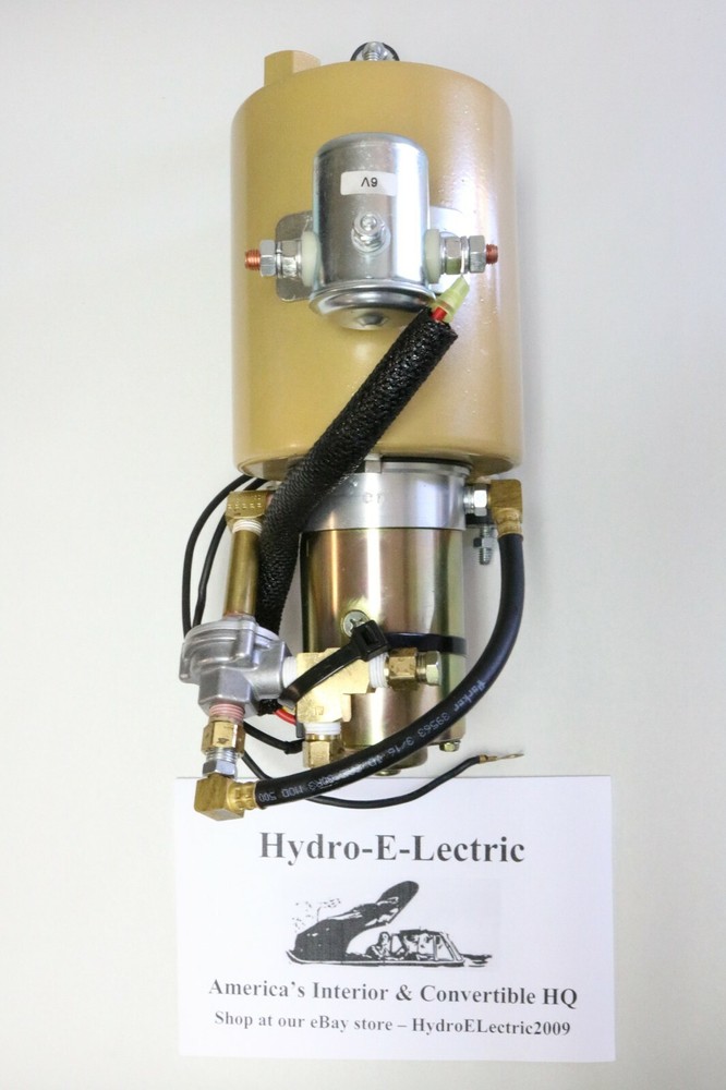 Window & Top Motor Pump 12 Volt 1953 Cadillac
