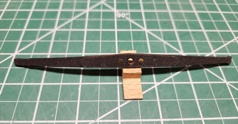 Vintage Graflex 4x5 Spring Back  Replacement Spring. Lower Side