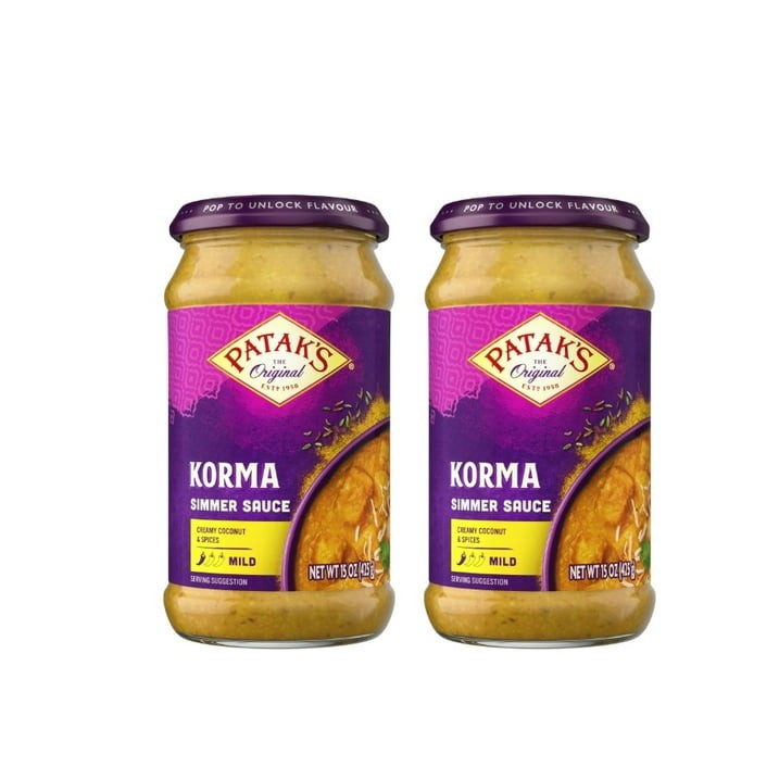 (2 pack) Patak's Korma Simmer Sauce, 15 oz