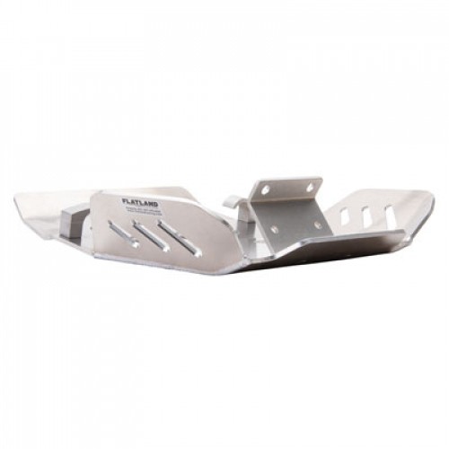 Flatland Racing Skid Plate Silver 24-93