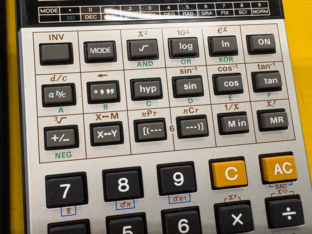 Radio Shack Calculator EC -4014 vintage
