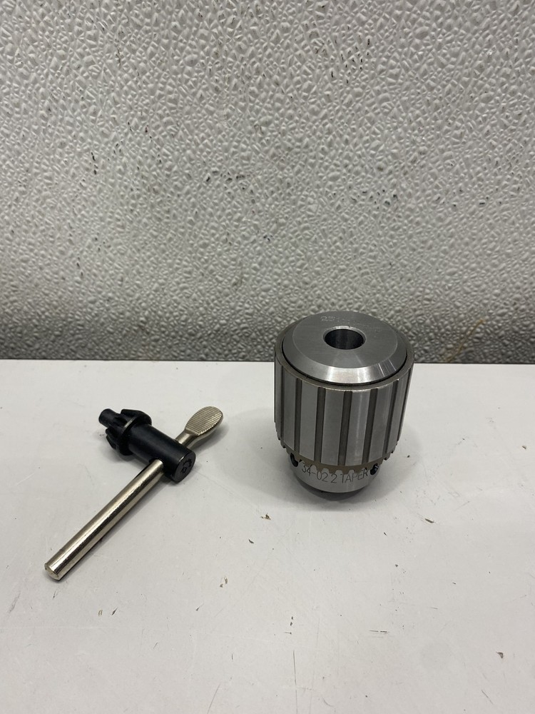 Jacobs 14442 34-02 Fluted Heavy Duty Drill Chuck