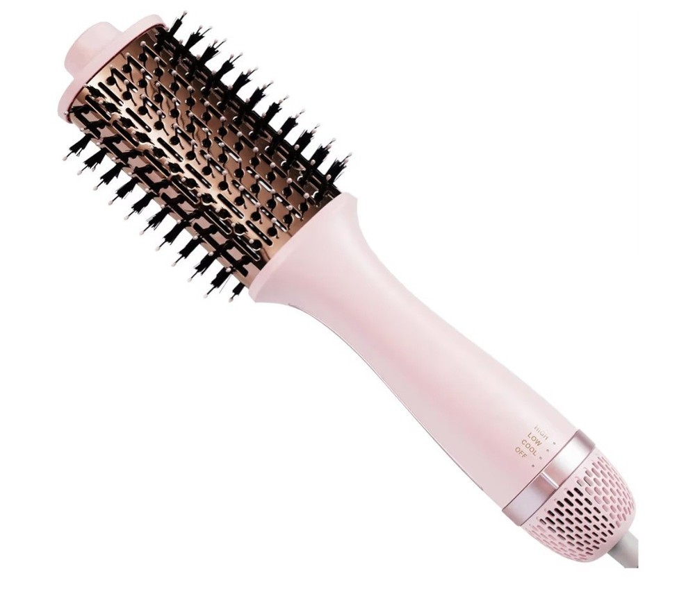 Airsleek One Step Titanium Volumizer Blow Dryer Brush Dual Ionic Technology