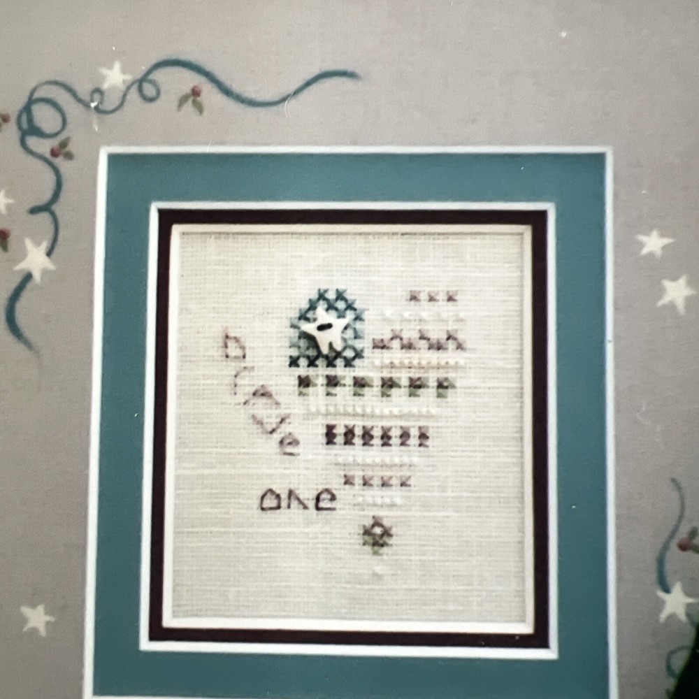 Shepherd's Bush Print Works “Brave One” stitch pattern