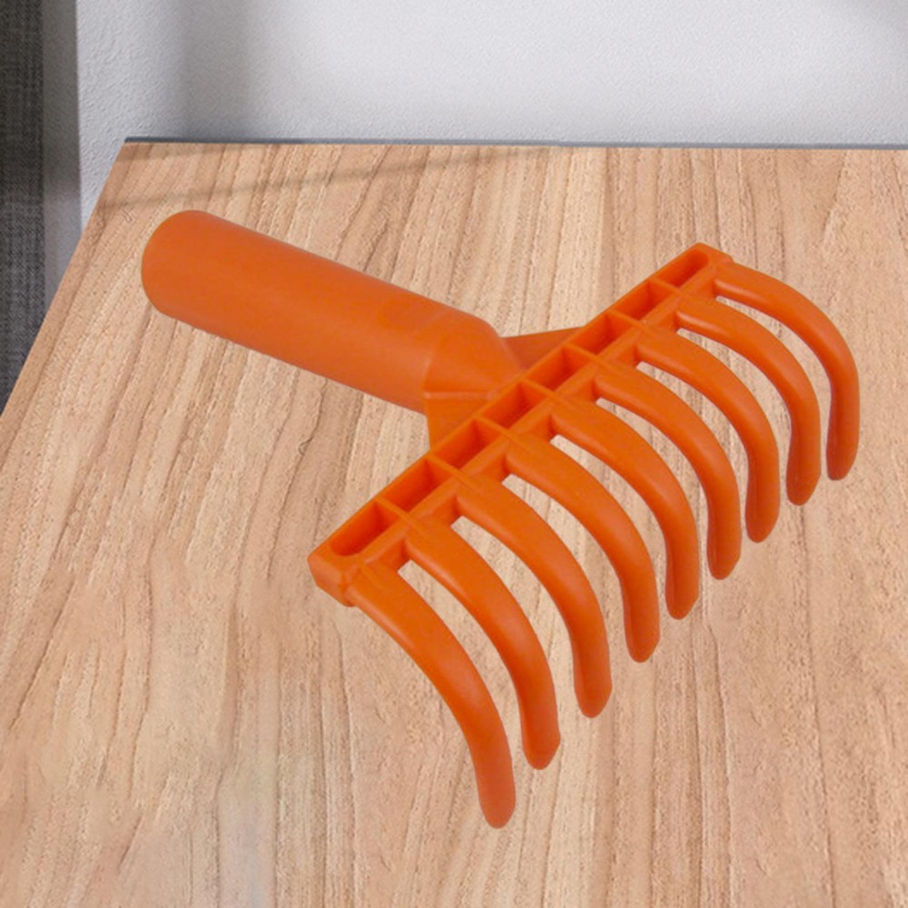 Small Yard Leaf Rake Lightweight Ergonomic Garden Rake Tool