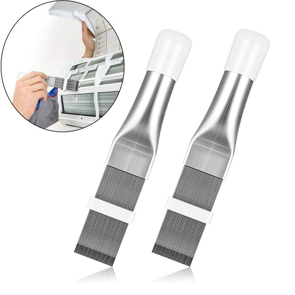 2 Pack AC Air Condenser Fin Straightener Cleaner Comb Radiator Repair Tool DIY
