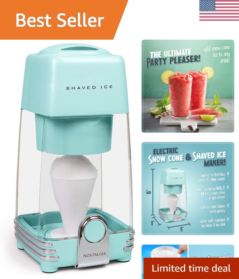 Shaved Ice Maker, Aqua