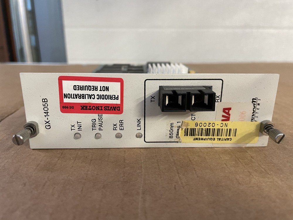 NetCom Systems GX-1405B 1000SX Gigabit Multi-Mode Module For SmartBits Spirent
