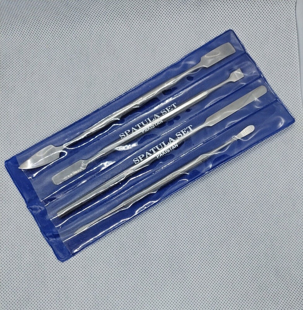 4 Piece stainless Spatula Set Tools for craft projects