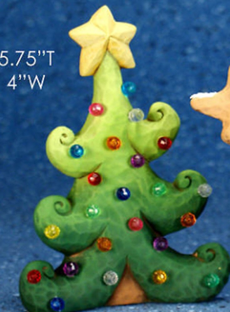 Ceramic Bisque ~~Ready to Paint~~~ Small Tree 5.75"T x 4"W