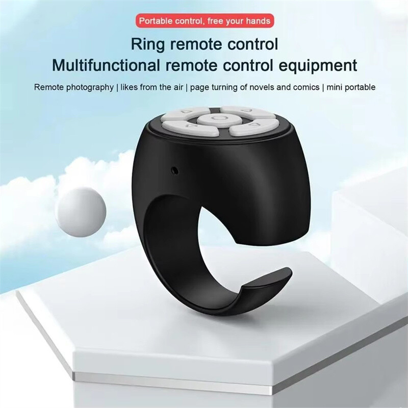 Fingertip Wireless Bluetooth Remote Control Turner Scrolling Remote Control Page