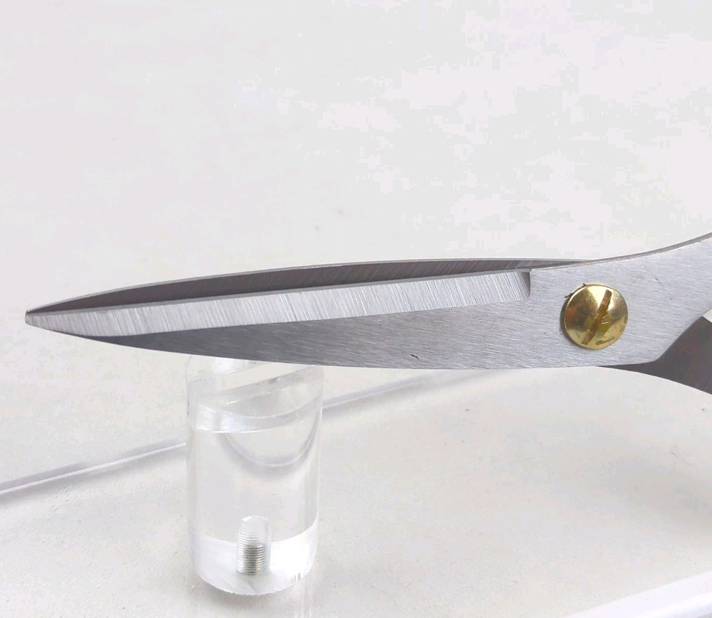 Multi-Function KITCHEN SCISSORS/SHEARS, Slim Profile, Stainless, GOLD Handle