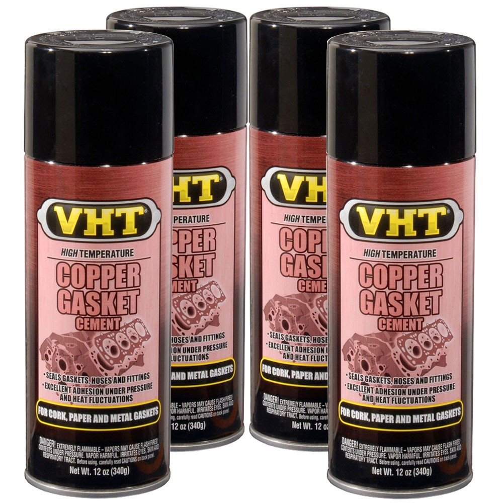 VHT Multi Purpose Adhesive SP21A (4pk); Copper Gasket Cement 12oz