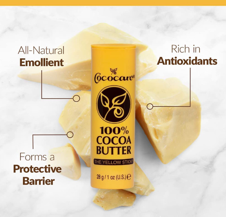 Cococare 100% Cocoa Butter Stick 1 Oz., 3 Pack
