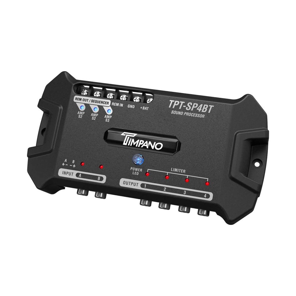 Timpano TPT SP4BT Bluetooth DSP Signal Processor for Custom Sound Systems