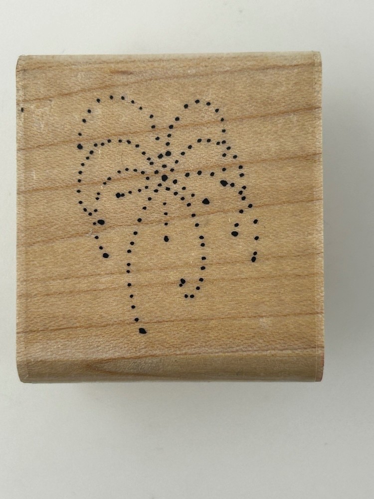 Stampscapes Design Co Wood Mounted Rubber Stamp Abstract Curly Pattern