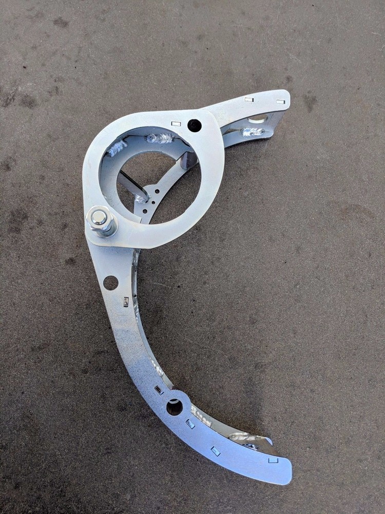 Porsche 911 912 914 Starter Adapter Half Ring Mount Starter Motor, Engine Test