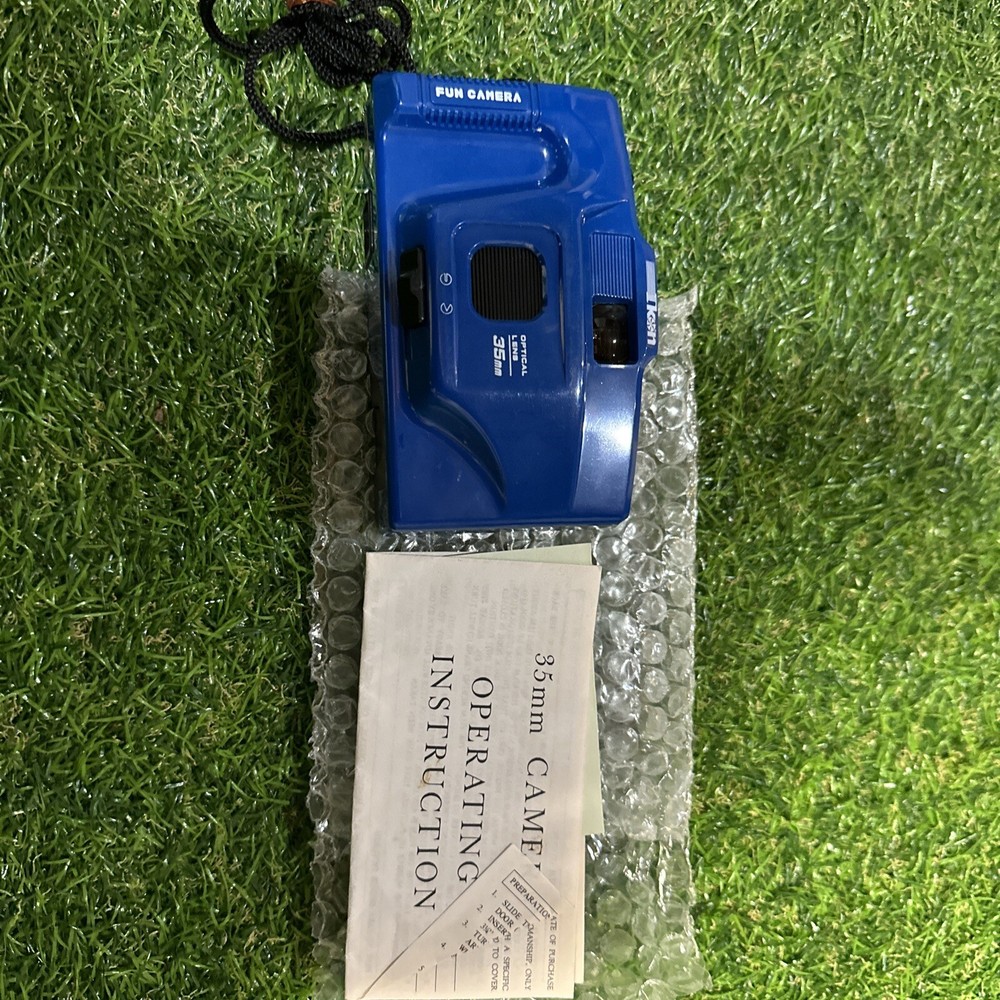 IKON FUN BLUE 35mm CAMERA, Great Clean Condition