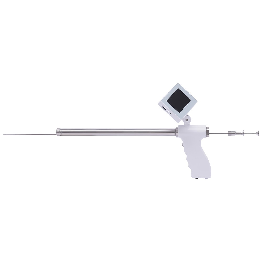 3.5 Inch Cows Cattle Visual Insemination Gun Insemination Tool Adjustable Screen