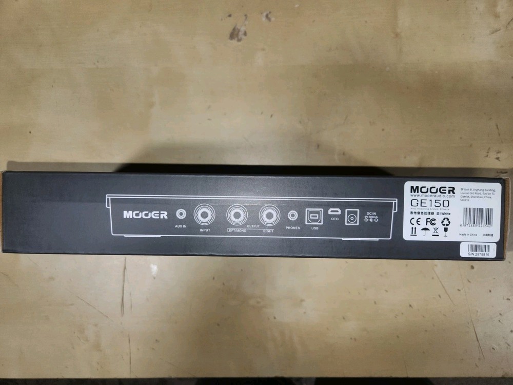 Mooer GE150 Multi-FX Modelling Pedal/ silver