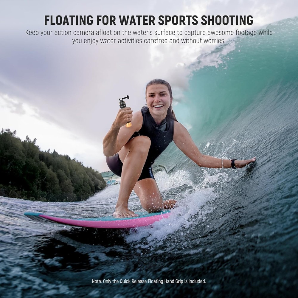 Quick Release Floating Hand Grip for Action Camera