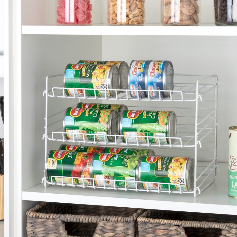 Smart Design Can Organizer for Pantry – Perfect for Kitchen Organization, Ref...