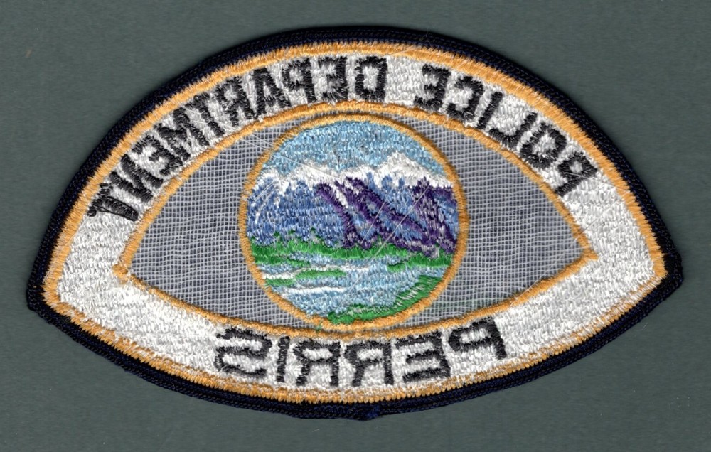 Perris California Police Patch