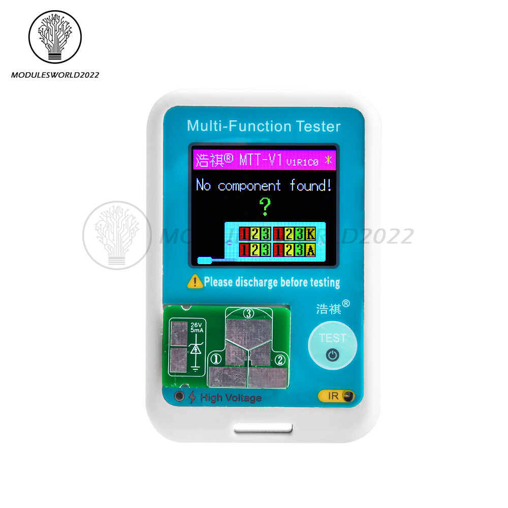 Multi-function MTT-V1 High Precision Transistor Tester Diode Capacitor Resistor