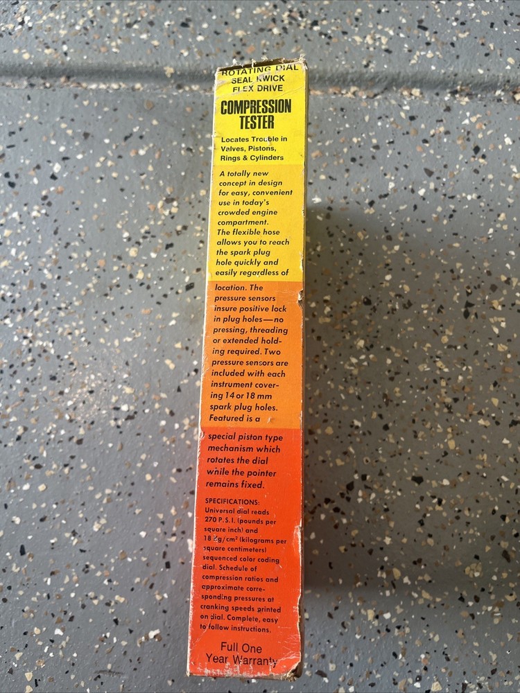 1977 compression tester kit
