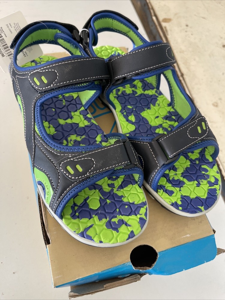 Boys sandals Royal Lime size 5M