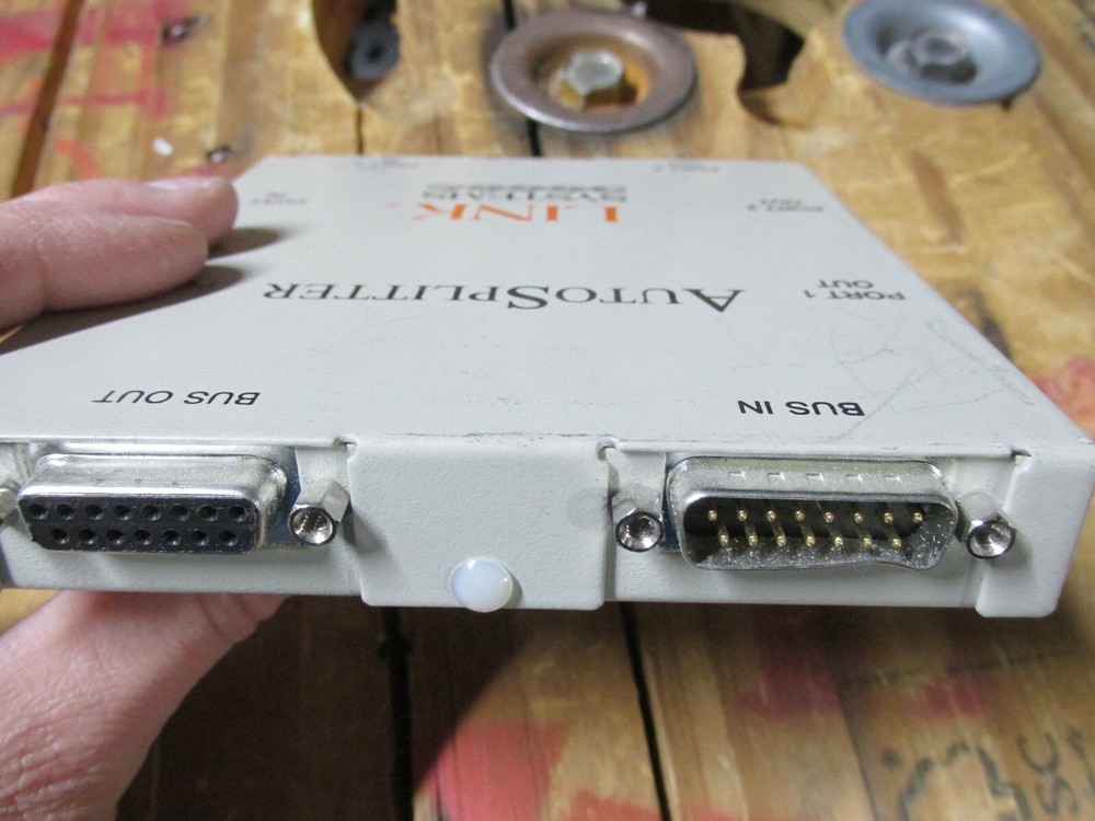 Lot of 3 Applied Computer Systems LINK SYSTEMS Splitters & LCU-300X Adapters