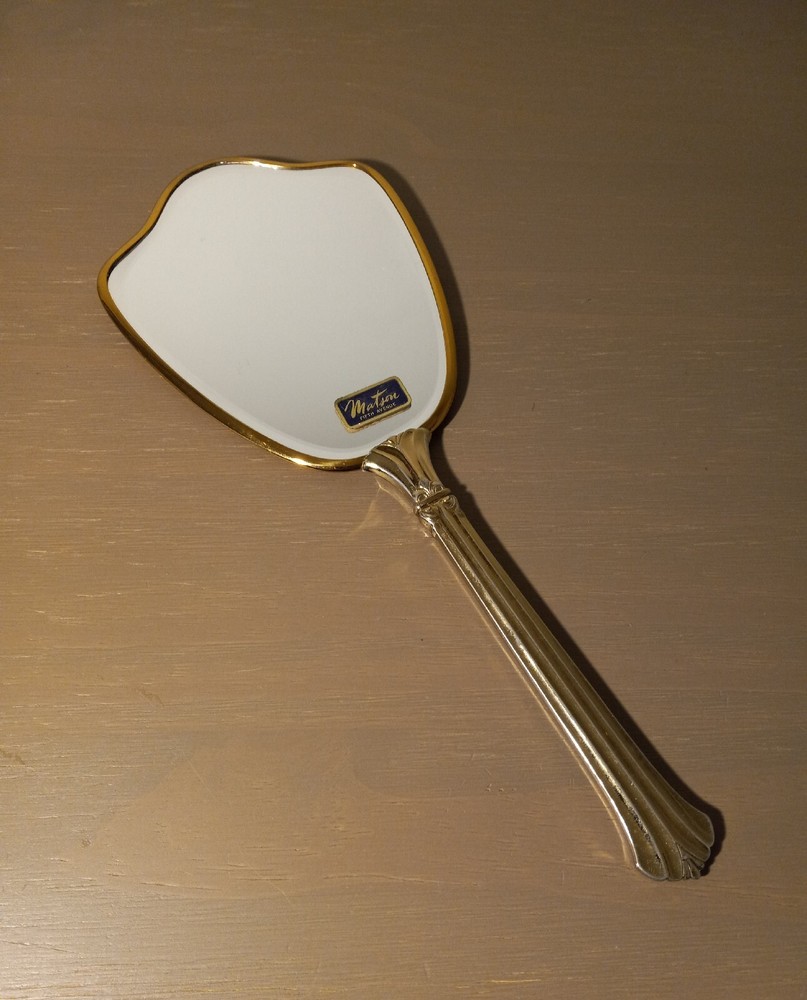 Vintage 1950s Matson Fifth Avenue Vanity Hand Mirror