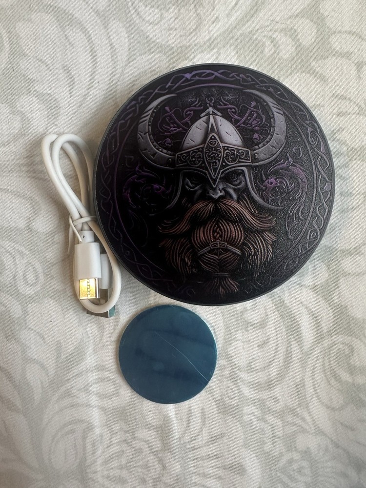 Custom Printed Night Light USB-C Rechargeable Dimmable Magnetic Backing Plate