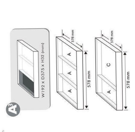 TOPTUL GEA1001 Trolley Tool Insert