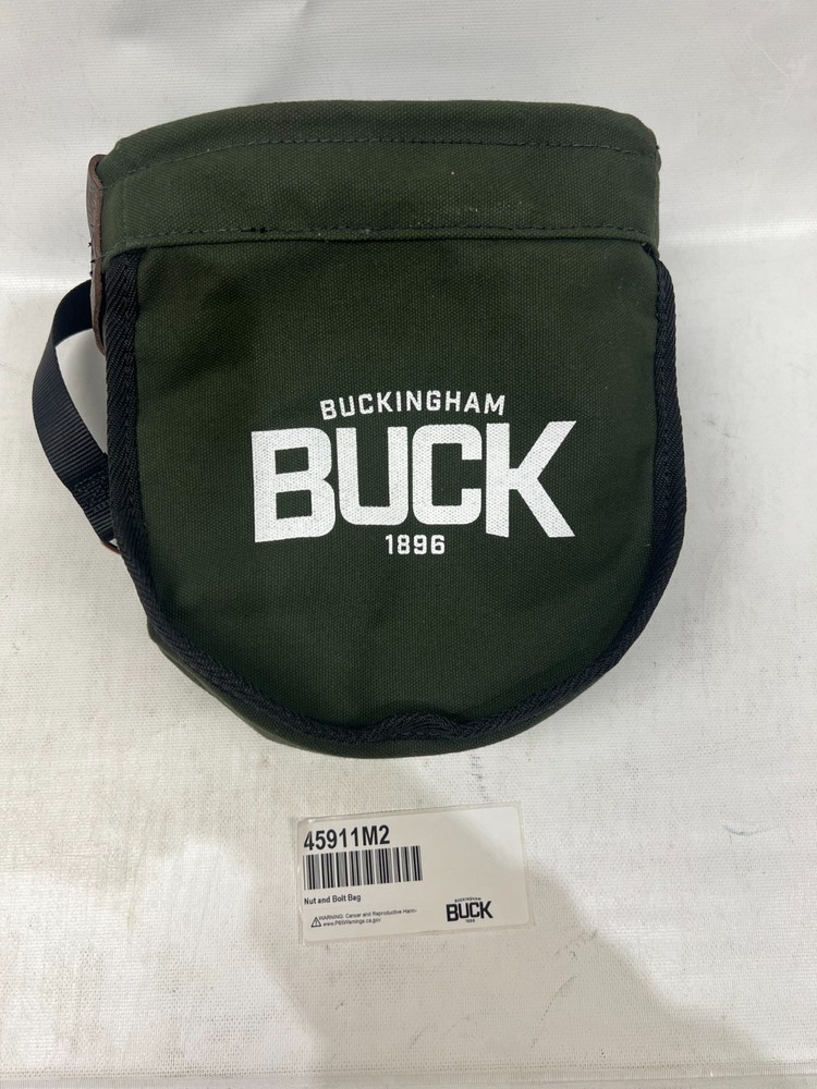 BUCKINGHAM MFG, GREEN BOLT BAG, 45911M2