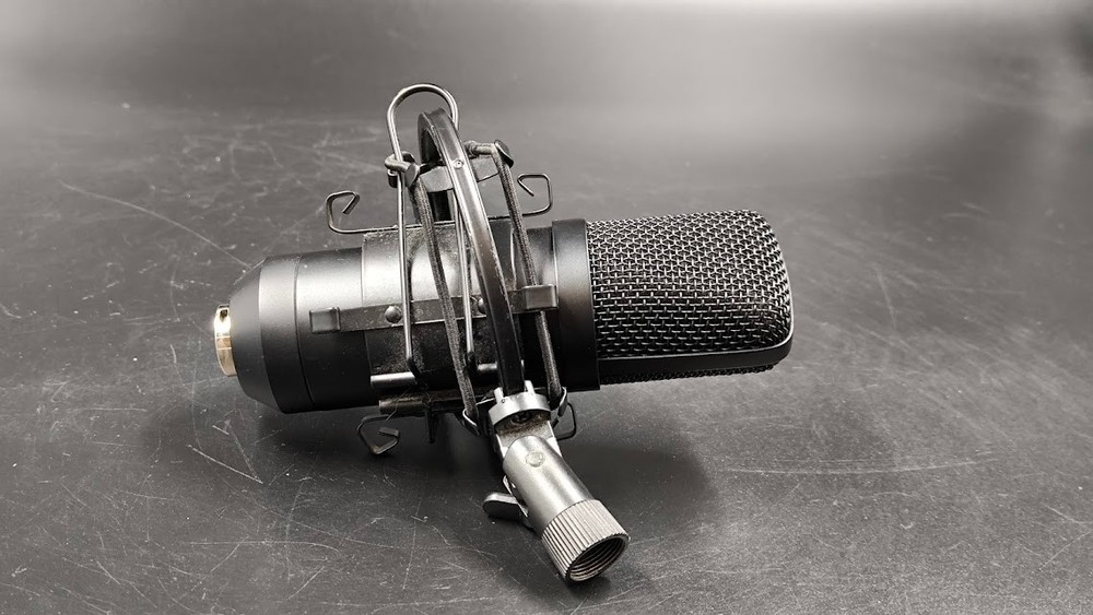 PKSTREAMER Microphone Used Working Black