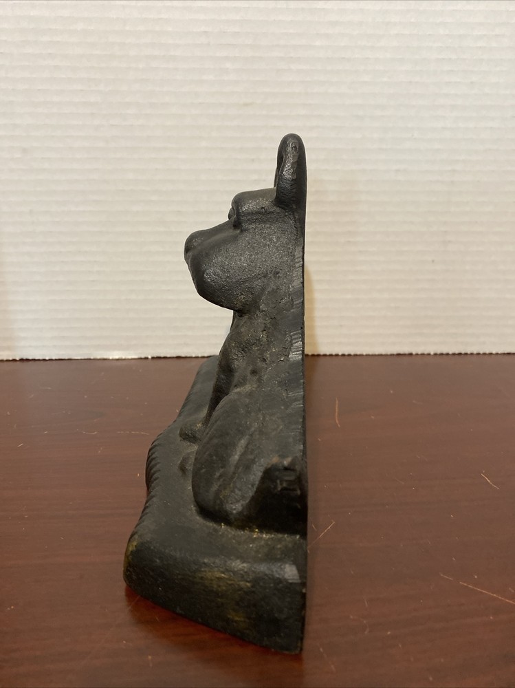 Double Scottie Dog Cast Iron Doorstop