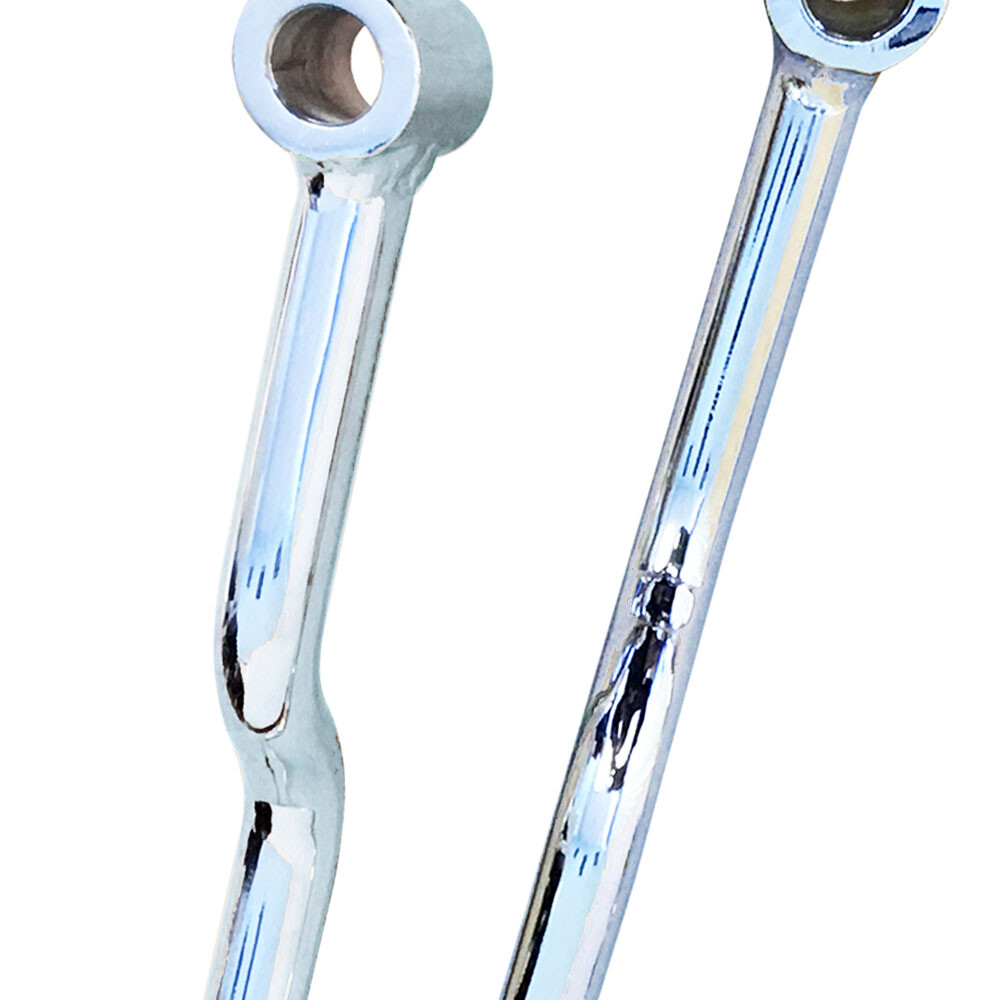 1994-2003 Harley Davidson Sportster Saddlebag Support Brackets Bar Mount Chrome