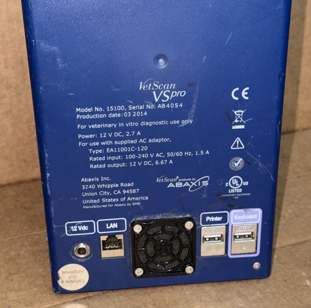 Abaxis Vetscan VSpro Analyzer