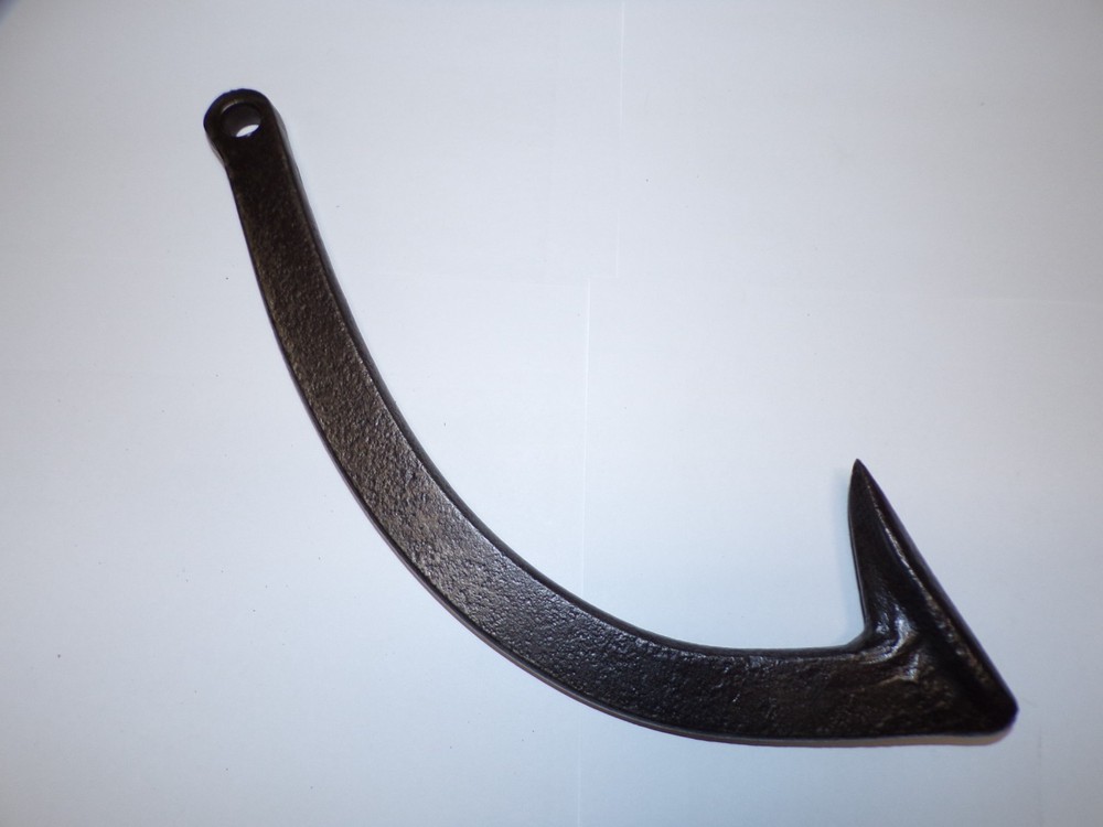 Vintage 12 1/2" Log Peavey Hook Arm - Replacement Part - Logging Tool