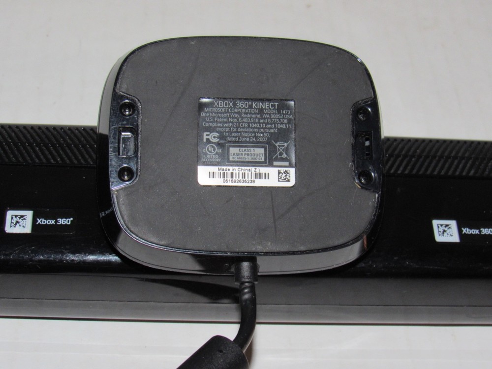Microsoft Xbox 360 Kinect Motion Sensor Bar Model #1473