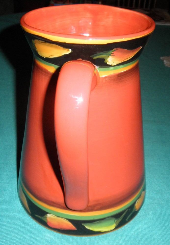 Clay Art Jalepeno Pitcher- Excellent Condition