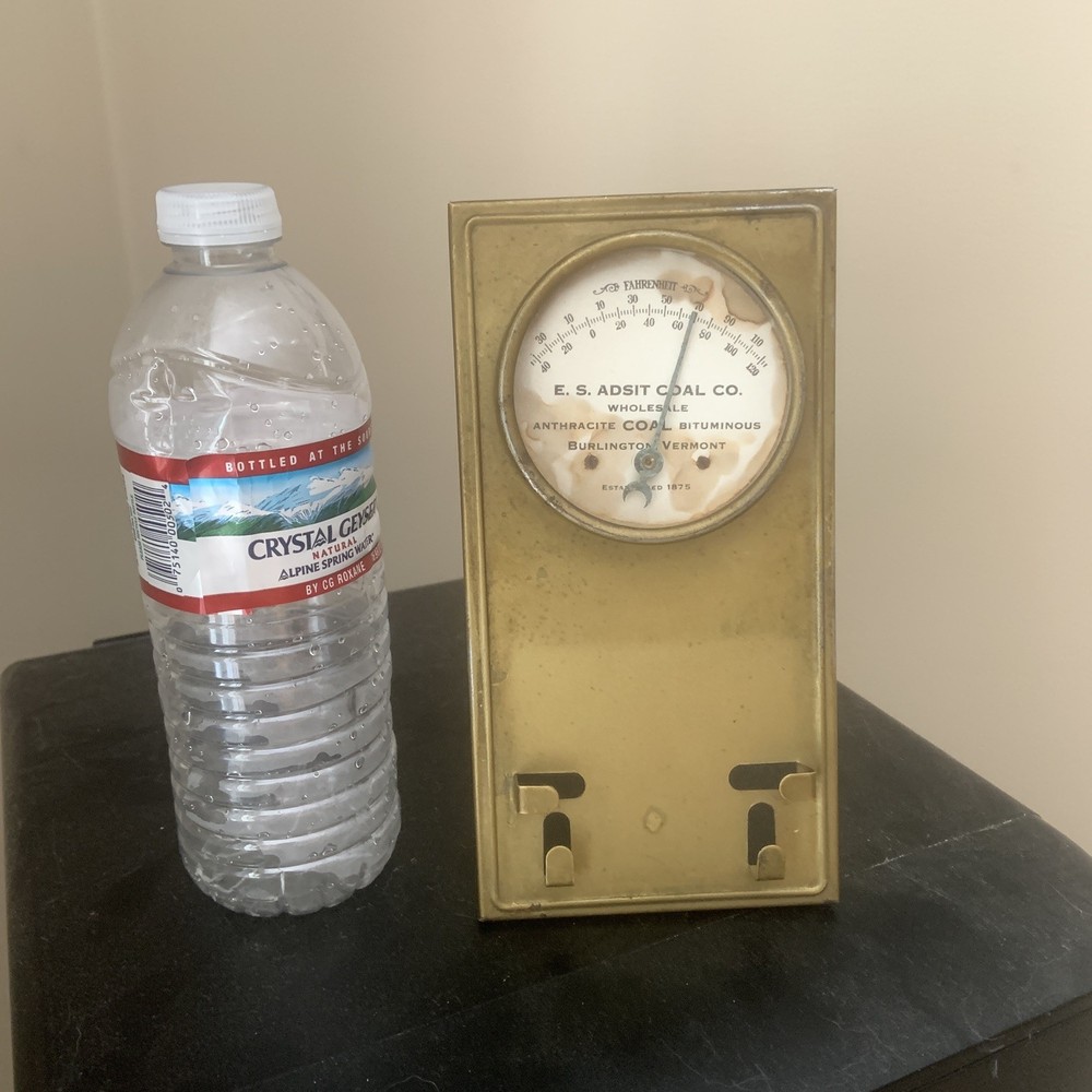 Vintage Coal Thermometer