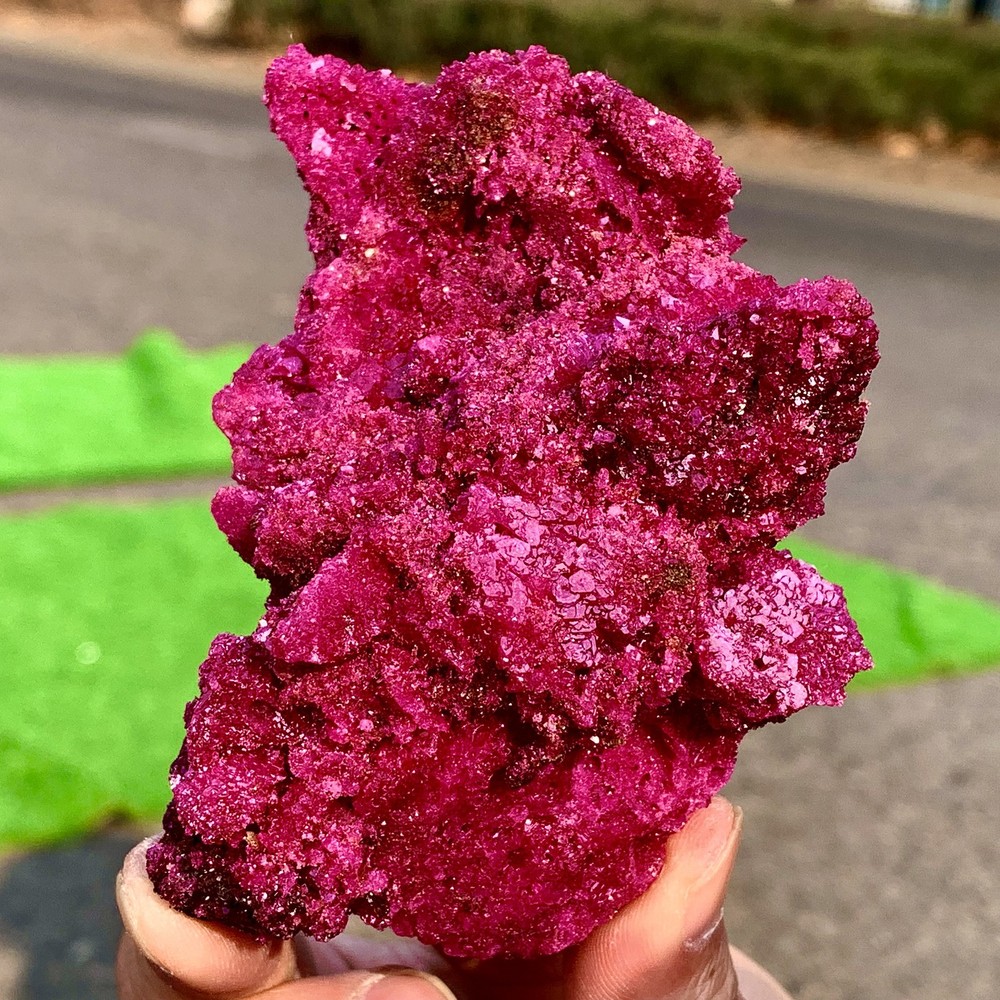 230G Natural Rough Red Corundum Phlogo Pit Mineral Spirits Ruby RawGemstone