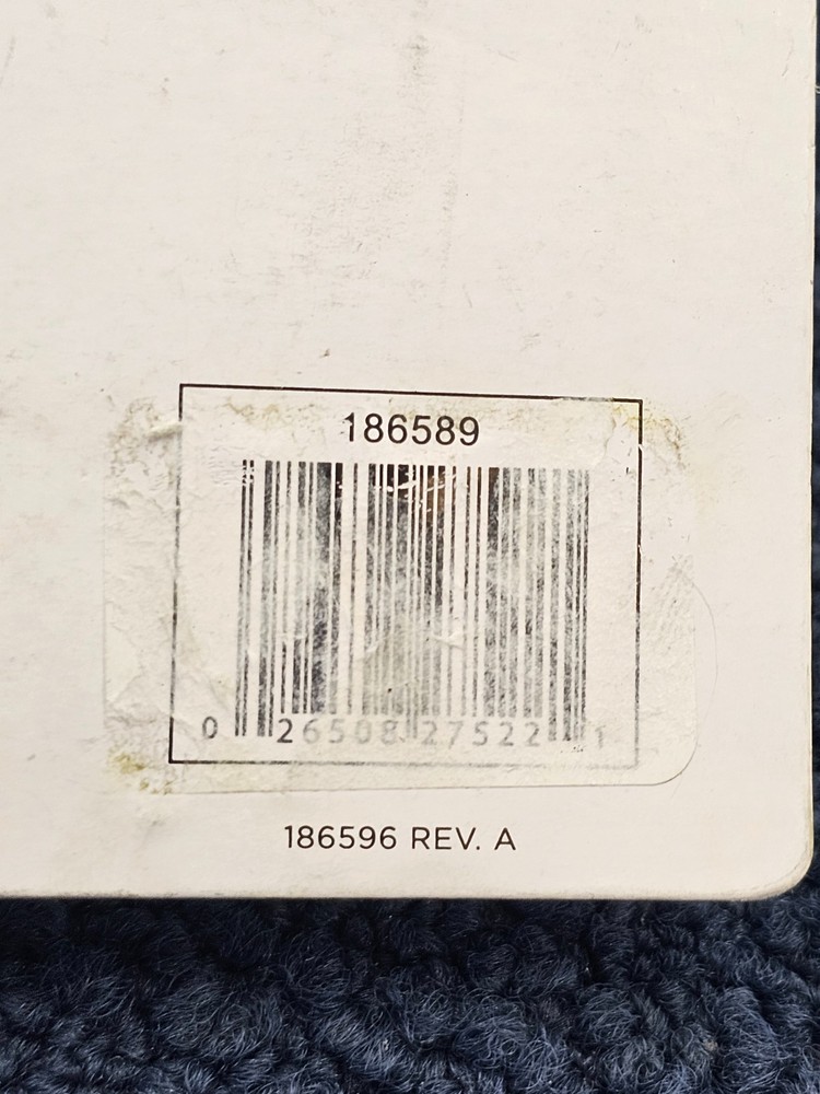 (QTY 2) Moen 186589: Garbage Disposal Plastic Drain Stopper