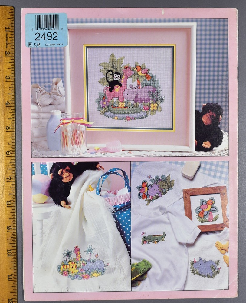 Leisure Arts Leaflet 2492 Jungle Buddies 13 Projects