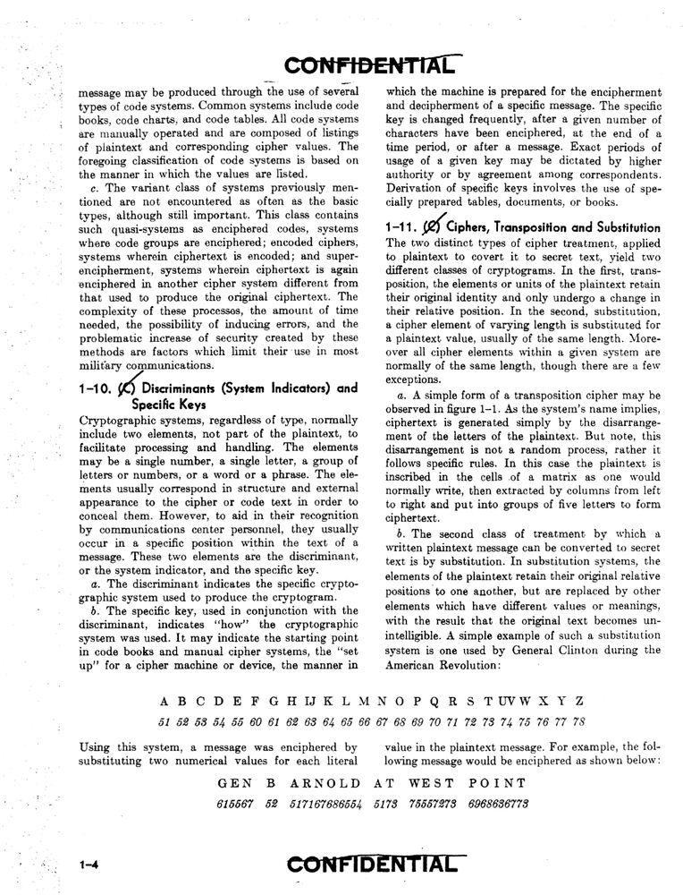 357 Page 1970 Declassified BASIC CRYPTANALYTICS TM 32-220 Technical Manual on CD