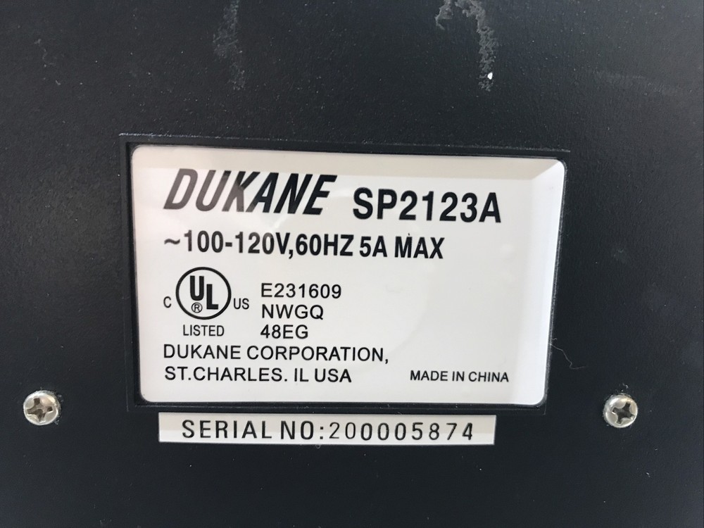 Dukane Sunsplash SP2123A Overhead Projector